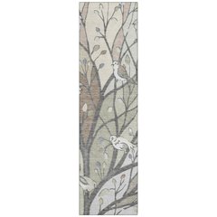 Machine Washable Indoor/Outdoor Chantille ACN2336 Brown 2'3" x 7'6" Runner Rug