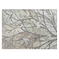 Machine Washable Indoor/Outdoor Chantille ACN2336 Brown 1'8" x 2'6" Rug