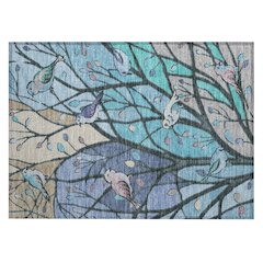 Machine Washable Indoor/Outdoor Chantille ACN2336 Blue 1'8" x 2'6" Rug