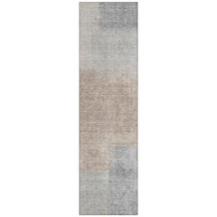 Machine Washable Indoor/Outdoor Chantille ACN2341 Brown 2'3" x 7'6" Runner Rug