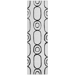 Machine Washable Indoor/Outdoor Chantille ACN2344 Ivory 2'3" x 7'6" Runner Rug
