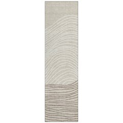 Machine Washable Indoor/Outdoor Chantille ACN2350 Brown 2'3" x 7'6" Runner Rug