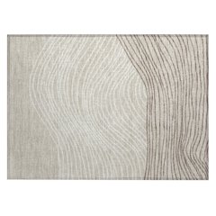 Machine Washable Indoor/Outdoor Chantille ACN2350 Brown 1'8" x 2'6" Rug