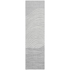 Machine Washable Indoor/Outdoor Chantille ACN2350 Gray 2'3" x 7'6" Runner Rug