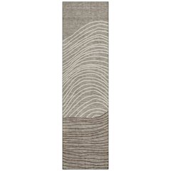 Machine Washable Indoor/Outdoor Chantille ACN2350 Brown 2'3" x 7'6" Runner Rug