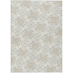 Machine Washable Indoor/Outdoor Chantille ACN2352 Brown 2'6" x 3'10" Rug