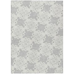 Machine Washable Indoor/Outdoor Chantille ACN2352 Gray 2'6" x 3'10" Rug