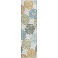 Machine Washable Indoor/Outdoor Chantille ACN2353 Multi 2'3" x 7'6" Runner Rug