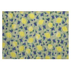 Machine Washable Indoor/Outdoor Chantille ACN2354 Green 1'8" x 2'6" Rug