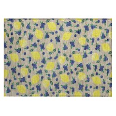 Machine Washable Indoor/Outdoor Chantille ACN2354 Ivory 1'8" x 2'6" Rug