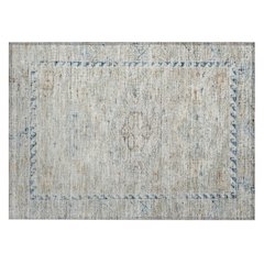 Machine Washable Indoor/Outdoor Chantille ACN2357 Ivory 1'8" x 2'6" Rug