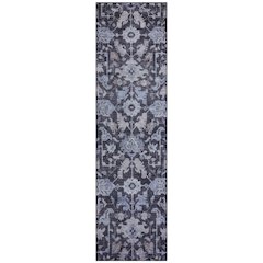 Machine Washable Indoor/Outdoor Chantille ACN2358 Blue 2'3" x 7'6" Runner Rug