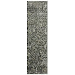 Machine Washable Indoor/Outdoor Chantille ACN2359 Gray 2'3" x 7'6" Runner Rug