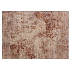 Machine Washable Indoor/Outdoor Chantille ACN2360 Orange 1'8" x 2'6" Rug
