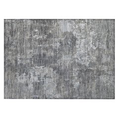 Machine Washable Indoor/Outdoor Chantille ACN2361 Brown 1'8" x 2'6" Rug