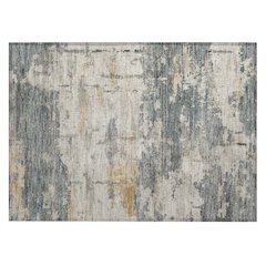 Machine Washable Indoor/Outdoor Chantille ACN2362 Green 1'8" x 2'6" Rug
