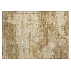 Machine Washable Indoor/Outdoor Chantille ACN2362 Brown 1'8" x 2'6" Rug