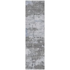 Machine Washable Indoor/Outdoor Chantille ACN2362 Brown 2'3" x 7'6" Runner Rug