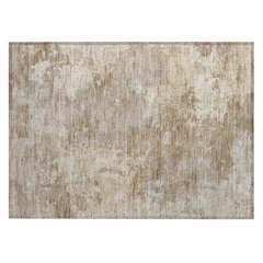 Machine Washable Indoor/Outdoor Chantille ACN2364 Brown 1'8" x 2'6" Rug