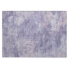 Machine Washable Indoor/Outdoor Chantille ACN2364 Purple 1'8" x 2'6" Rug