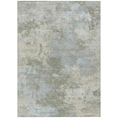 Machine Washable Indoor/Outdoor Chantille ACN2364 Green 2'6" x 3'10" Rug