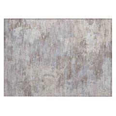 Machine Washable Indoor/Outdoor Chantille ACN2364 Brown 1'8" x 2'6" Rug