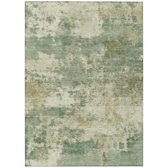 Machine Washable Indoor/Outdoor Chantille ACN2366 Green 2'6" x 3'10" Rug