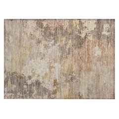 Machine Washable Indoor/Outdoor Chantille ACN2367 Orange 1'8" x 2'6" Rug