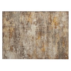 Machine Washable Indoor/Outdoor Chantille ACN2368 Orange 1'8" x 2'6" Rug