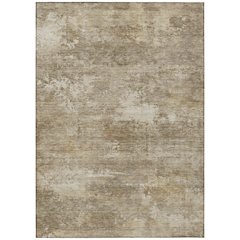 Machine Washable Indoor/Outdoor Chantille ACN2369 Brown 2'6" x 3'10" Rug