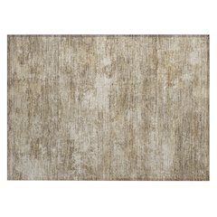 Machine Washable Indoor/Outdoor Chantille ACN2369 Brown 1'8" x 2'6" Rug