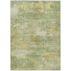 Machine Washable Indoor/Outdoor Chantille ACN2369 Green 2'6" x 3'10" Rug