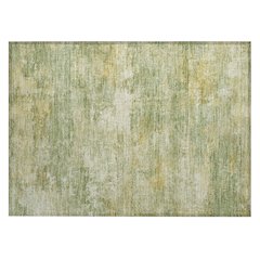 Machine Washable Indoor/Outdoor Chantille ACN2369 Green 1'8" x 2'6" Rug