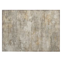 Machine Washable Indoor/Outdoor Chantille ACN2369 Brown 1'8" x 2'6" Rug