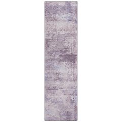 Machine Washable Indoor/Outdoor Chantille ACN2370 Purple 2'3" x 7'6" Runner Rug