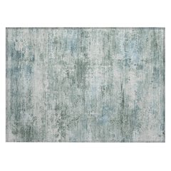 Machine Washable Indoor/Outdoor Chantille ACN2370 Green 1'8" x 2'6" Rug