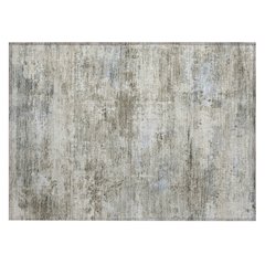 Machine Washable Indoor/Outdoor Chantille ACN2370 Brown 1'8" x 2'6" Rug