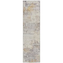Machine Washable Indoor/Outdoor Chantille ACN2371 Ivory 2'3" x 7'6" Runner Rug