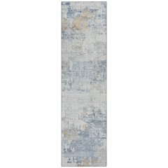 Machine Washable Indoor/Outdoor Chantille ACN2371 Blue 2'3" x 7'6" Runner Rug
