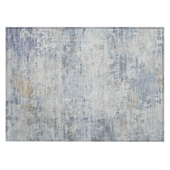 Machine Washable Indoor/Outdoor Chantille ACN2371 Blue 1'8" x 2'6" Rug