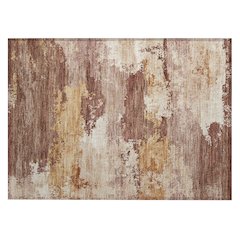 Machine Washable Indoor/Outdoor Chantille ACN2372 Orange 1'8" x 2'6" Rug
