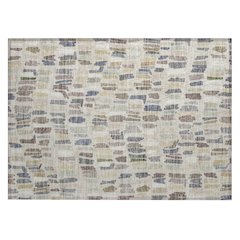 Machine Washable Indoor/Outdoor Chantille ACN2377 Ivory 1'8" x 2'6" Rug