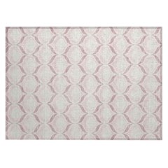 Machine Washable Indoor/Outdoor Chantille ACN2379 Pink 1'8" x 2'6" Rug