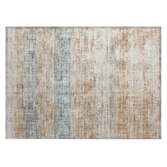 Machine Washable Indoor/Outdoor Chantille ACN2388 Orange 1'8" x 2'6" Rug