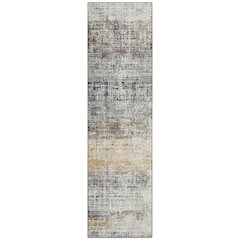 Machine Washable Indoor/Outdoor Chantille ACN2388 Gray 2'3" x 7'6" Runner Rug