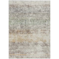 Machine Washable Indoor/Outdoor Chantille ACN2388 Ivory 2'6" x 3'10" Rug