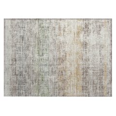 Machine Washable Indoor/Outdoor Chantille ACN2388 Ivory 1'8" x 2'6" Rug
