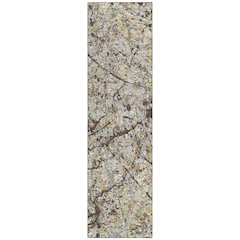 Machine Washable Indoor/Outdoor Chantille ACN2389 Brown 2'3" x 7'6" Runner Rug
