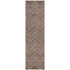 Machine Washable Indoor/Outdoor Chantille ACN2391 Brown 2'3" x 7'6" Runner Rug