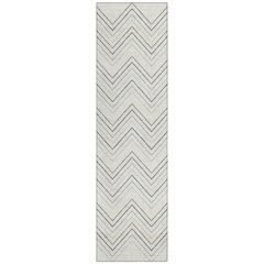 Machine Washable Indoor/Outdoor Chantille ACN2391 Ivory 2'3" x 7'6" Runner Rug